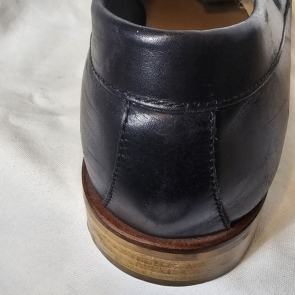 Everlane Black Leather Slip-On Loafers Women's Size 9.5 Fall Work Office Italian - Picture 12 of 16